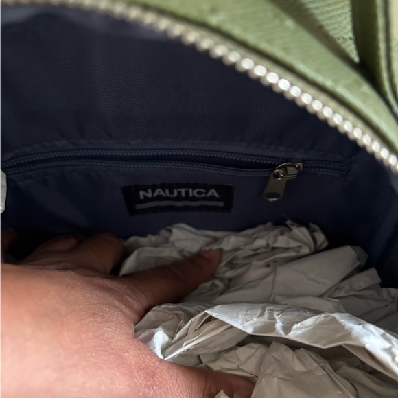 NAUTICA JR BACKPACK green with navy straps
SET ADRIFT New without tags - Picture 7 of 9